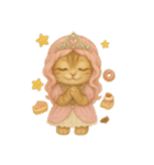 無言着ぐるみ猫 4（個別スタンプ：10）