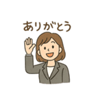 オフィス女子の毎日使える日常会話スタンプ（個別スタンプ：2）