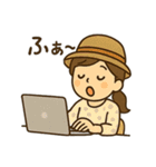 オフィス女子の毎日使える日常会話スタンプ（個別スタンプ：26）