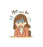 オフィス女子の毎日使える日常会話スタンプ（個別スタンプ：36）