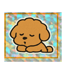 トイプードルのレトロかわいいスタンプ@SFW（個別スタンプ：16）
