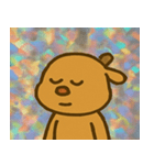 トナカイのレトロかわいいスタンプ@SFW（個別スタンプ：9）