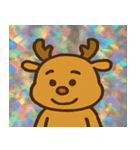 レトロ風トナカイかわいい@SFW（個別スタンプ：6）