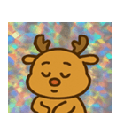 レトロ風トナカイかわいい@SFW（個別スタンプ：8）