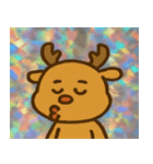 レトロ風トナカイかわいい@SFW（個別スタンプ：11）