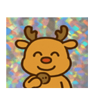 レトロ風トナカイかわいい@SFW（個別スタンプ：21）