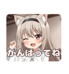 カチューシャみなみちゃんプレミアム（個別スタンプ：10）