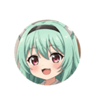カチューシャみなみちゃんプレミアム（個別スタンプ：20）