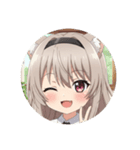 カチューシャみなみちゃんプレミアム（個別スタンプ：24）