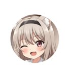 カチューシャみなみちゃんプレミアム（個別スタンプ：26）