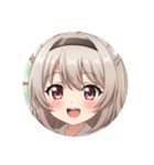 カチューシャみなみちゃんプレミアム（個別スタンプ：30）