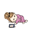 くるくるちゃん ネガティブモード（個別スタンプ：22）