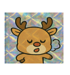 レトロ風トナカイかわいいスタンプ@SFW（個別スタンプ：2）