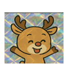 レトロ風トナカイかわいいスタンプ@SFW（個別スタンプ：5）