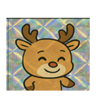 レトロ風トナカイかわいいスタンプ@SFW（個別スタンプ：6）