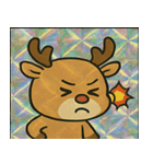 レトロ風トナカイかわいいスタンプ@SFW（個別スタンプ：7）