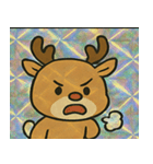 レトロ風トナカイかわいいスタンプ@SFW（個別スタンプ：8）