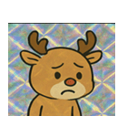 レトロ風トナカイかわいいスタンプ@SFW（個別スタンプ：13）