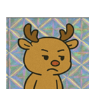 レトロ風トナカイかわいいスタンプ@SFW（個別スタンプ：30）