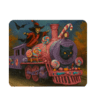 ハロウィン列車（ドラキュラ、猫、お菓子）（個別スタンプ：25）