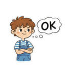 OK、了解、承知などいろんな肯定バージョン（個別スタンプ：7）
