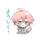 ジト目パーカーくんの業務連絡★（個別スタンプ：3）