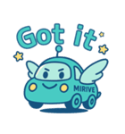 ハロー！ミラルン（英語版）（個別スタンプ：15）