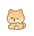 もふもふしばいぬ きぶんパレード（個別スタンプ：4）