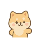 もふもふしばいぬ きぶんパレード（個別スタンプ：5）