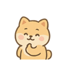 もふもふしばいぬ きぶんパレード（個別スタンプ：6）
