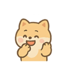 もふもふしばいぬ きぶんパレード（個別スタンプ：7）