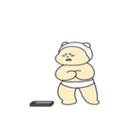やわらかビニグマ 2（個別スタンプ：3）