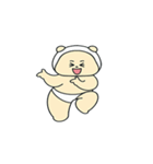 やわらかビニグマ 2（個別スタンプ：4）