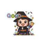 うさぴょんのハロウィン（個別スタンプ：7）