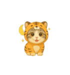 ハロウィン動く無言着ぐるみ小太郎（個別スタンプ：7）