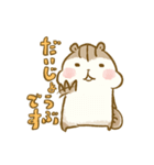 シマリスのリスたむ 〜ゆるめの敬語〜（個別スタンプ：14）