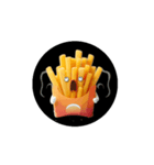 癒しMAX！ゆるふわバーガー＆ポテト君♡1（個別スタンプ：14）