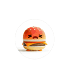 癒しMAX！ゆるふわバーガー＆ポテト君2♡（個別スタンプ：3）