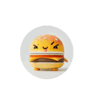 癒しMAX！ゆるふわバーガー＆ポテト君2♡（個別スタンプ：7）
