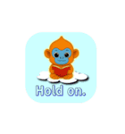 動くキンシコウのイラスト（個別スタンプ：15）