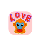 動くキンシコウのイラスト（個別スタンプ：21）