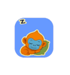 動くキンシコウのイラスト（個別スタンプ：22）