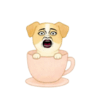 感情に訴える犬達はブサカワ1（個別スタンプ：3）