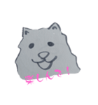 手書きのお犬様に文字を添えて（個別スタンプ：5）