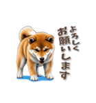 柴犬さんの動く秋スタンプ（個別スタンプ：13）