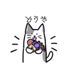 ゆるねこ スタンプ 秋（個別スタンプ：40）