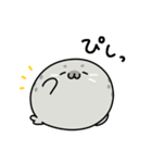 ◯まるいあざらし3◯（個別スタンプ：4）