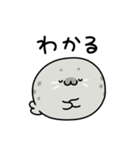 ◯まるいあざらし3◯（個別スタンプ：19）