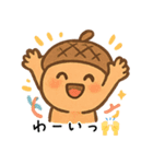 どんぐりの愛らしいデイリー (1)（個別スタンプ：31）