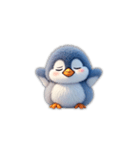 小さなペンギンのかわいい気持ちスタンプ（個別スタンプ：8）